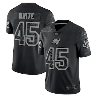 mens nike devin white black tampa bay buccaneers rflctv lim